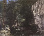 Gustave Courbet Stream Sweden oil painting artist